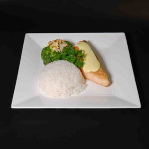 058 Cá Hồi Áp Chảo