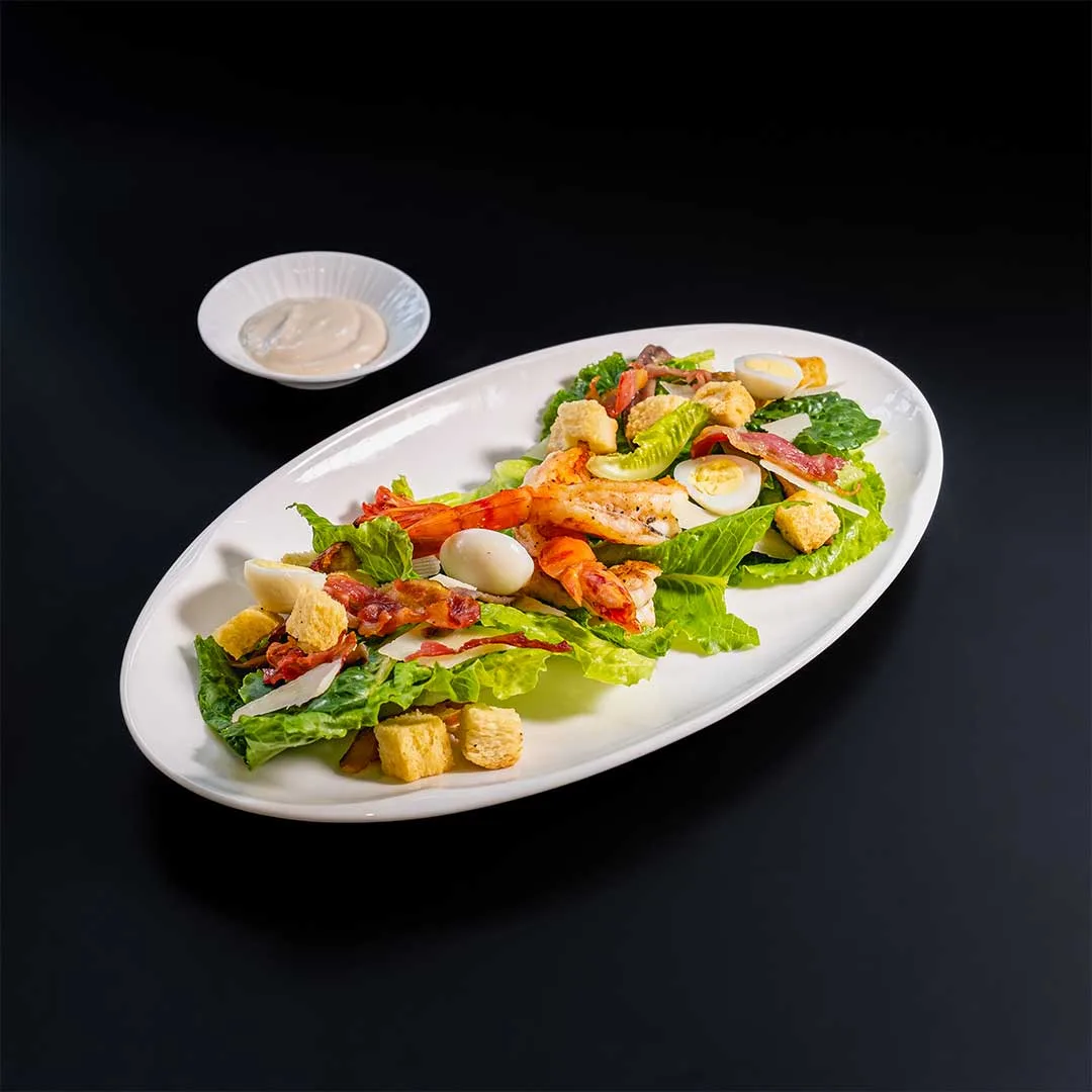 03 Xà Lách Caesar Tôm Sú Nướng