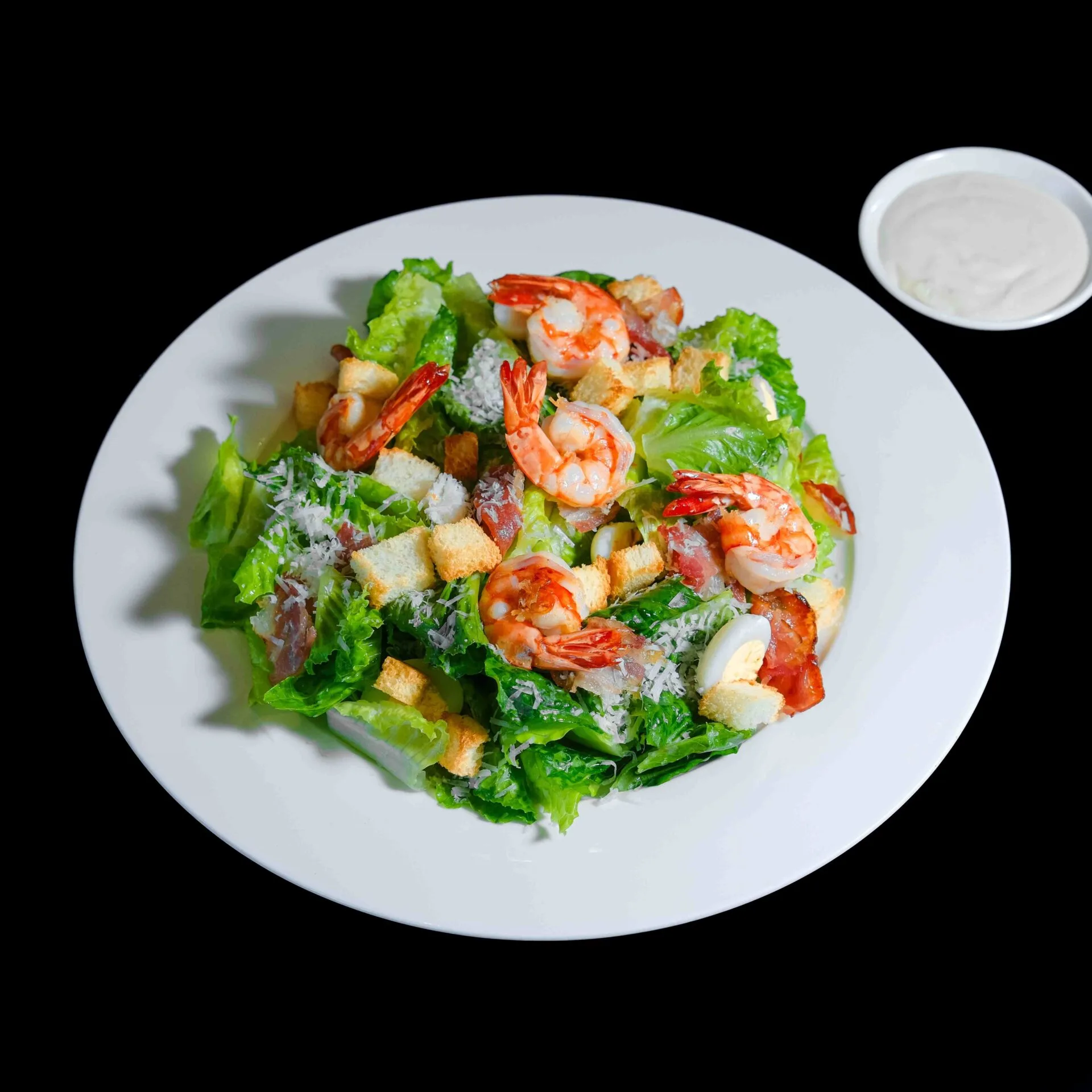 03 Xà Lách Caesar Tôm Sú Nướng